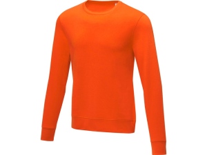 Мужской свитер Zenon с круглым вырезом, оранжевый, размер S