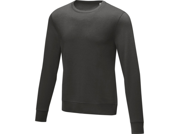 Мужской свитер Zenon с круглым вырезом, темно-серый, размер M