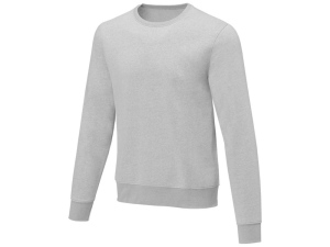 Мужской свитер Zenon с круглым вырезом, серый яркий, размер XS