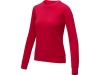 Женский свитер Zenon с круглым вырезом, красный, размер XS