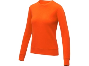 Женский свитер Zenon с круглым вырезом, оранжевый, размер XS