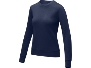 Женский свитер Zenon с круглым вырезом, темно-синий, размер XS