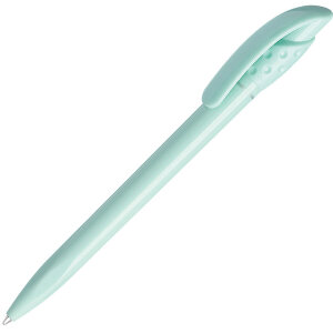 Ручка шариковая из антибактериального пластика GOLF SAFETOUCH, цвет светло-зеленый