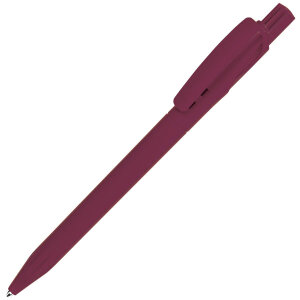 Ручка шариковая TWIN SOLID, цвет бордовый