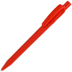 Ручка шариковая TWIN SOLID, цвет красный
