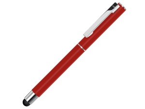 Ручка металлическая стилус-роллер «STRAIGHT SI R TOUCH», красный