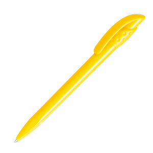 Ручка шариковая GOLF SOLID, цвет желтый