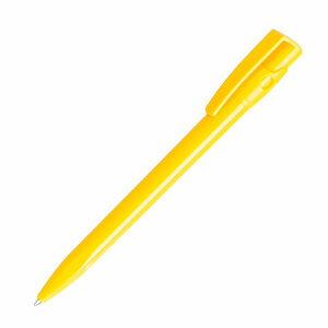 Ручка шариковая KIKI SOLID, цвет желтый