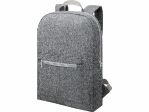 Рюкзак из переработанного хлопка и полиэстера плотностью 210 г/м² Pheebs, черный