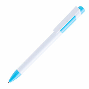 Ручка шариковая MAVA, пластик, цвет голубой