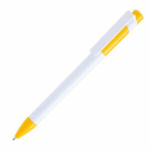 Ручка шариковая MAVA, цвет желтый