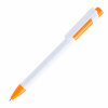 Ручка шариковая MAVA, пластик, цвет оранжевый