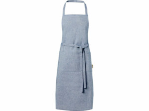 Фартук Pheebs 200 g/m² recycled cotton apron, синий