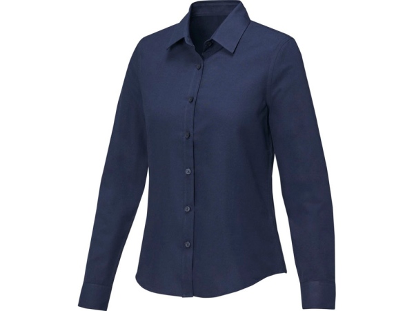 Pollux Женская рубашка с длинным рукавом, темно-синий, размер S