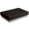 Коробка подарочная CRAFT BOX, 17,5*11,5*4 см, серый, цвет черный, картон