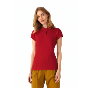 Поло женское Heavymill/women, цвет красный, размер XL