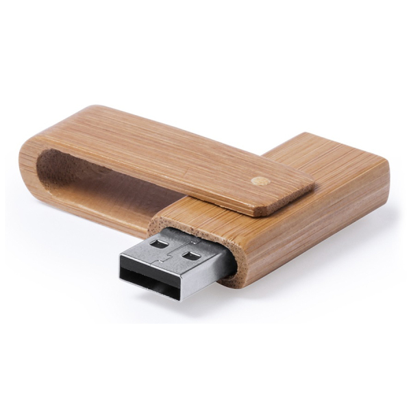 USB флеш карта 16Gb Bamboo, цвет натуральный