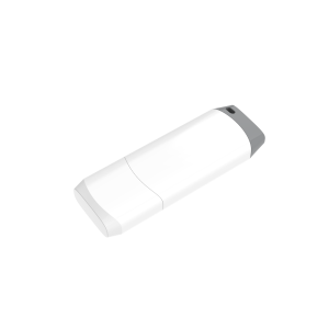 USB flash-карта 8Гб, пластик, USB 2.0, цвет белый
