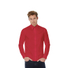 Рубашка с длинным рукавом London,цвет темно-красный, размер XL