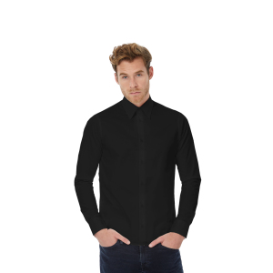Рубашка с длинным рукавом London, цвет черный, размер XL