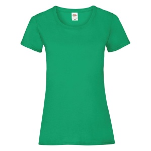 Футболка женская LADY FIT VALUEWEIGHT T 165, цвет зеленый, размер XS