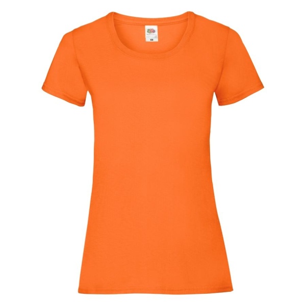 Футболка женская LADY FIT VALUEWEIGHT T 165, цвет оранжевый, размер M