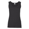 Майка женская LADY FIT VALUEWEIGHT VEST 165, цвет черный, размер S