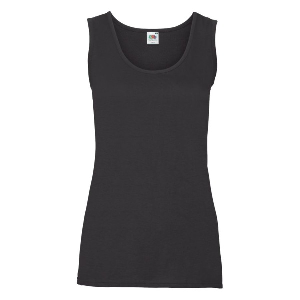 Майка женская LADY FIT VALUEWEIGHT VEST 165, цвет черный, размер L