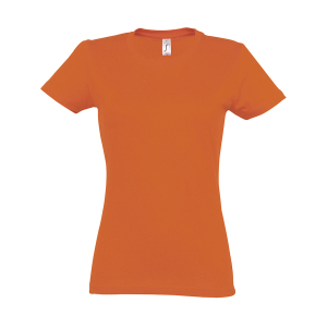 Футболка женская IMPERIAL WOMEN 190, цвет оранжевый, размер S