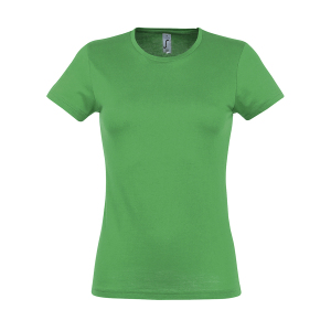 Футболка женская MISS 150, цвет зеленый, размер S