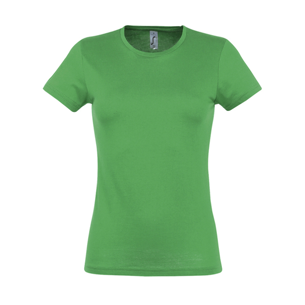 Футболка женская MISS 150, цвет зеленый, размер L