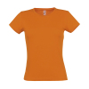 Футболка женская MISS 150, цвет оранжевый, размер M