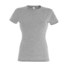 Футболка женская MISS 150, цвет серый меланж, размер XL