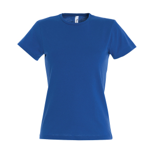 Футболка женская MISS 150, цвет синий, размер S