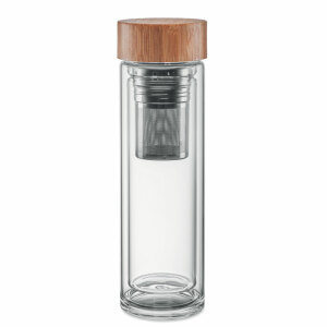 Термобутылка стеклянная BATUMI GLASS