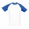 Футболка мужская FUNKY 150, цвет синий с белым, размер M