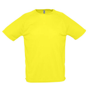 Футболка мужская SPORTY 140, цвет лимонный, размер S
