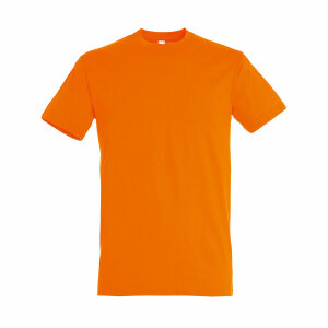 Футболка мужская REGENT 150, цвет оранжевый, размер XL