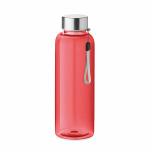 RPET bottle 500ml, цвет прозрачно-красный