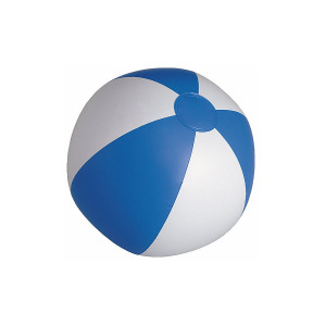 SUNNY Мяч пляжный надувной; цвет бело-синий, 28 см, ПВХ