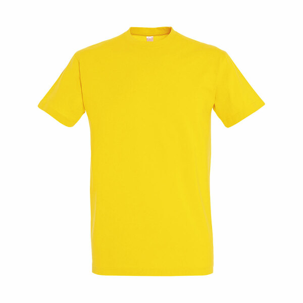 Футболка мужская IMPERIAL 190, цвет желтый, размер 2XL