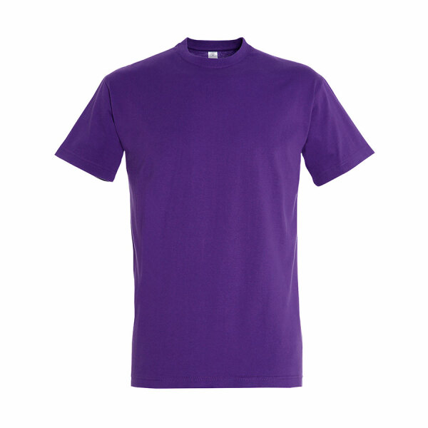 Футболка мужская IMPERIAL 190, цвет фиолетовый, размер 2XL