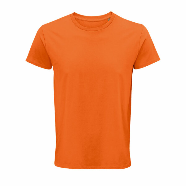 Футболка мужская CRUSADER MEN 150 из органического хлопка, цвет оранжевый, размер XS