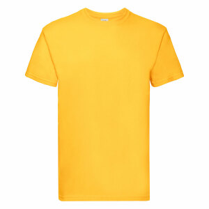 Футболка мужская SUPER PREMIUM T 205, цвет желтый, размер S