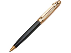 Ручка шариковая Duke «Viceroy» в футляре, черный/золотистый