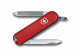 Нож-брелок VICTORINOX Escort, 58 мм, 6 функций, красный