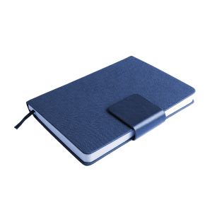 Ежедневник недатированный Mod, А5, цвет синий, кремовый блок
