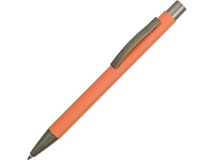 Ручка металлическая soft touch шариковая «Tender», цвет коралловый