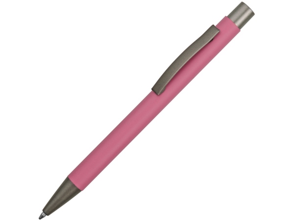 Ручка металлическая soft touch шариковая «Tender», цвет фуксия