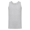 Майка мужская VALUEWEIGHT ATHLETIC VEST 165, цвет серый меланж, размер 2XL